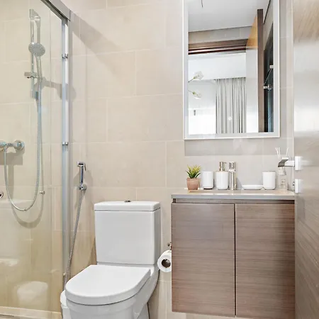 Beautiful 2 Bedroom Next To Business Bay - Sobha Creek Vista Дубай Экстерьер фото